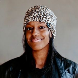 BANDEAU WIDE HEAD BAND WRAP Leopard Cheetah Animal pattern beanie face mask